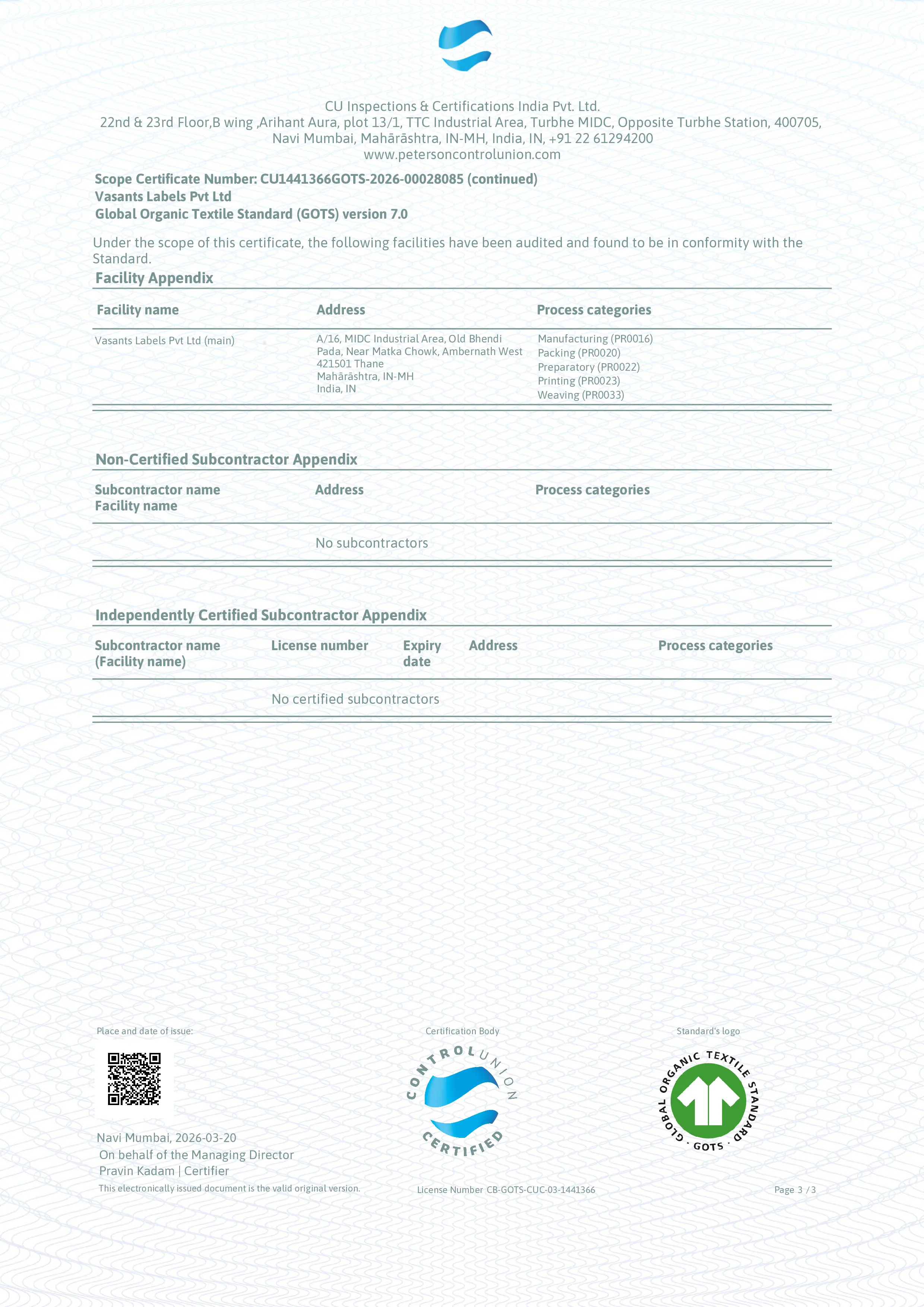 Certificate 6